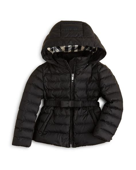 burberry childrens jackets|burberry girls janie puffer jacket.